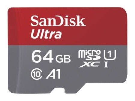 Ultra microSDXC 64GB UHSI  SD Adapter